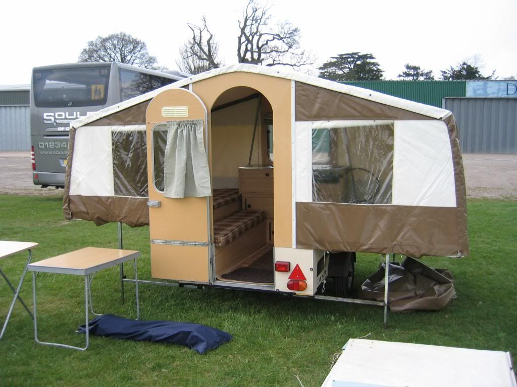 Dandy Dart Folding Camper Trailer Tent and Awning eBay